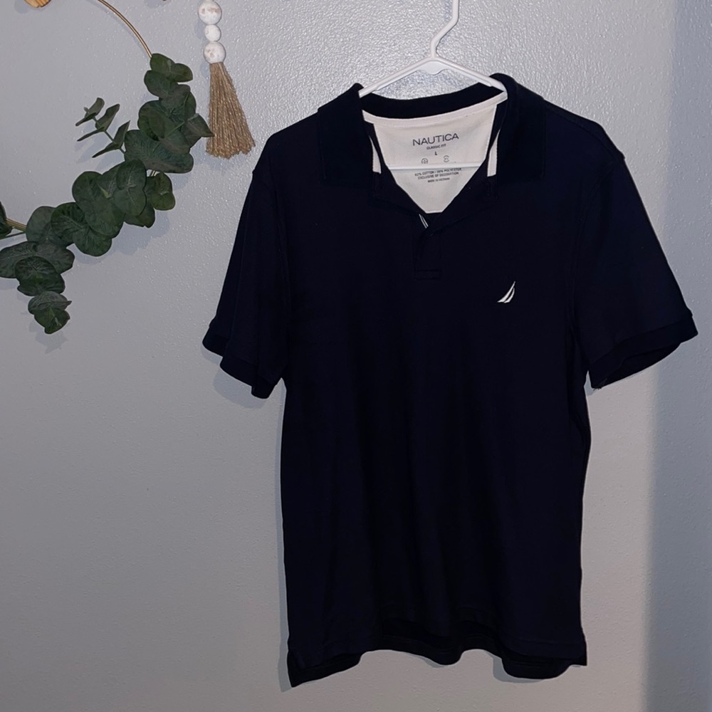 Nautica Collared Men’s Short Sleeve